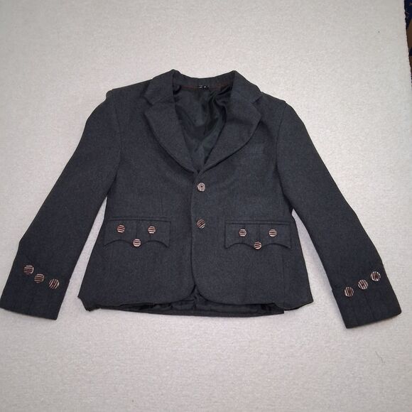 Other - European Coat Mens S European Military Vtg Style Tailored Indie Steampunk Sz S